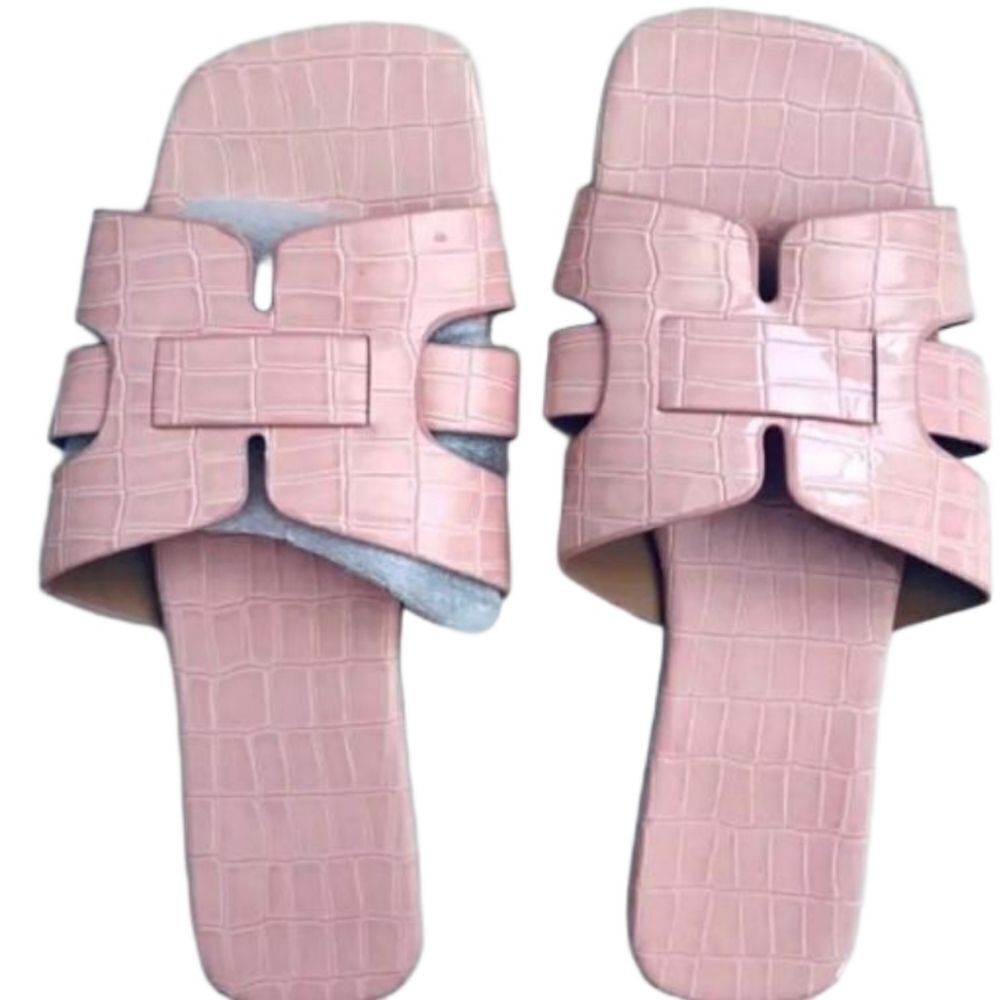 Women's non-slip flat sandal slide